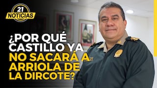 Gobierno de Pedro Castillo retrocede y ya no sacará a Óscar Arriola de la Dircote