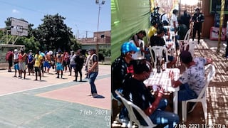 Sullana: Intervienen a 50 personas en canchitas y bebiendo en bar [FOTOS]