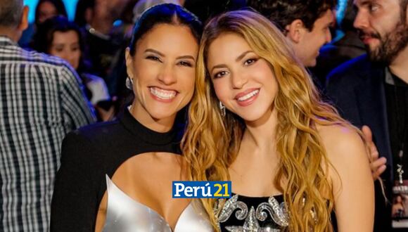 La influencer peruana cumplió su sueño de conocer a Shakira. (Foto: Instagram/@piacopello)