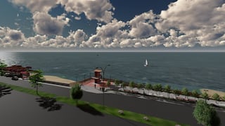 Callao: La Perla construirá en la Av. Costanera un mirador turístico frente al mar