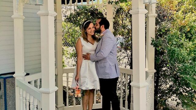 ¡Felices! Carla Tello y Junior Silva se casaron en secreto hace un mes