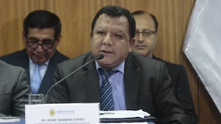 Pedro Chávarry cesó a César Zanabria como coordinador de la Fiscalía Anticorrupción