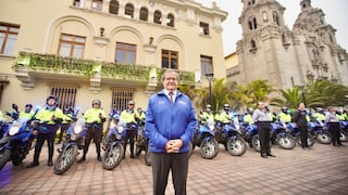 Miraflores: Alcalde Luis Molina hace entrega de 37 motos para incrementar capacidad operativa del Serenazgo