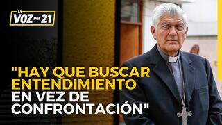Monseñor Salvador Piñeiro: “Hay que buscar entendimiento en vez de confrontación”