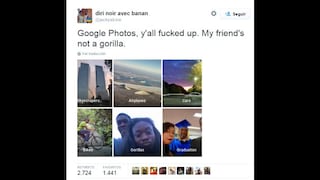 Google confundió a pareja afroamericana con gorilas, pero luego se disculpó