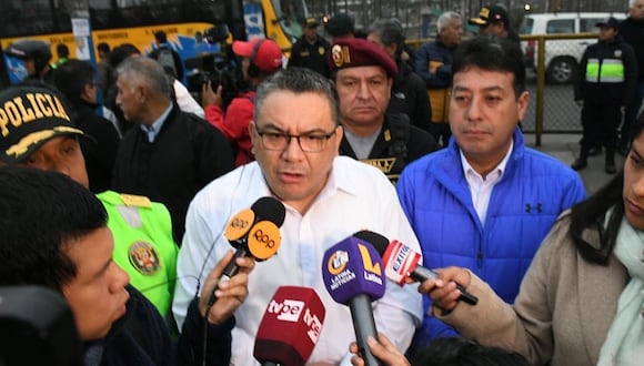 Juan José Santiváñez negó reglaje a Marita Barreto. (Foto: Mininter)