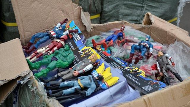 Sunat incautó 12 toneladas de juguetes de contrabando