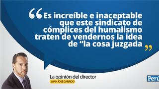 Juan José Garrido: Impunidad cero