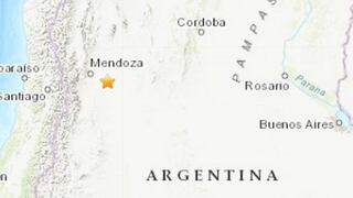 Un sismo de magnitud 5,2 sacude la provincia argentina de Mendoza