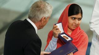 Malala Yousafzai y Kailash Satyarthi recibieron el Nobel de la Paz [Fotos]