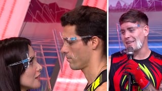 “Esto es Guerra”: Rosángela Espinoza y Patricio Parodi casi se besan por actuar mientras ‘Pancho Rodríguez’ reclama | VIDEO