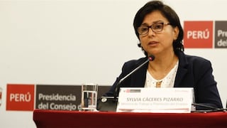 Ministra Sylvia Cáceres: ‘Como Gobierno no podemos promover los ceses colectivos’
