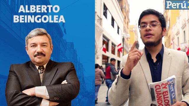 Alberto Beingolea, candidato a la Alcaldía de Lima del PPC