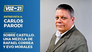 Carlos Parodi sobre Pedro Castillo: Una mezcla de Rafael Correa y Evo Morales