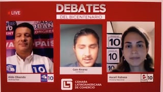 Elecciones 2021: Candidato al Congreso de Avanza País pide que le ‘soplen’ en debate virtual y se equivoca