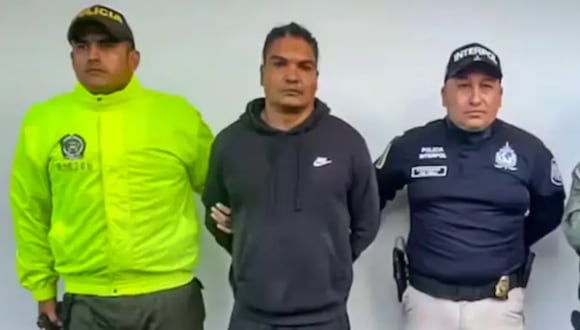 La Policía Nacional de Colombia (PNC) anunció este lunes la captura de Larry Álvarez Núñez, alias "Larry Changa"
