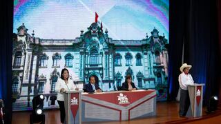 Debate presidencial del JNE: Pedro Castillo y Keiko Fujimori se acusan de integrar redes criminales