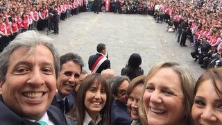 Manuel Pulgar-Vidal publicó ‘selfie’ que tomó durante discurso de Ollanta Humala
