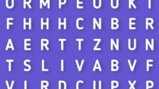 ¿Encontrarás la palabra “Abrazo” en esta sopa de letras? Solo tienes 5 segundos 