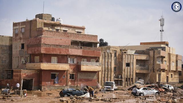 Ciclón Daniel deja al menos 6,200 muertos en Libia