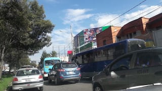 Arequipa: Congestión vehicular en la ciudad por inicio de año escolar