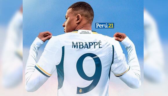 Mbappé firmó contrato por 5 temporadas con Real Madrid (Foto: Twitter).