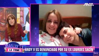 Lourdes Sacín denuncia nuevamente a Andy V por violencia física | VIDEO 