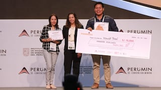 Perumin 35: Conoce a los ganadores del concurso de emprendimiento social ‘Perumin Inspira’