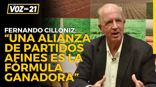 Fernando Cillóniz: “Una alianza de partidos afines es la fórmula ganadora”