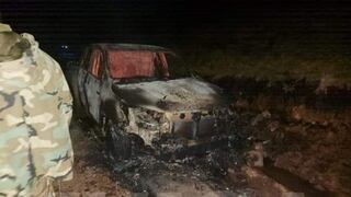 Ayacucho: vándalos apedrean y queman unidad policial en Huanta