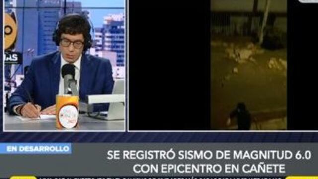 Jaime Chincha recibió tierna llamada de niña de 9 años quien le reportó sobre el sismo ocurrido en Lima [VIDEO]