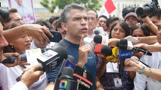 Julio Guzmán: "(Quienes nos apoyan) entienden qué está en juego: el regreso al autoritarismo"