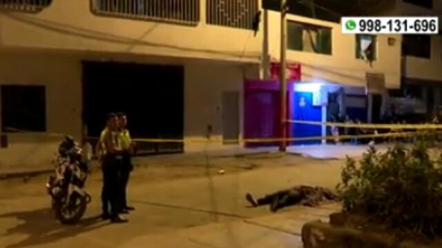 Comas: Asesinan de 9 balazos a padre que jugaba con su hijo en la calle [VIDEO]