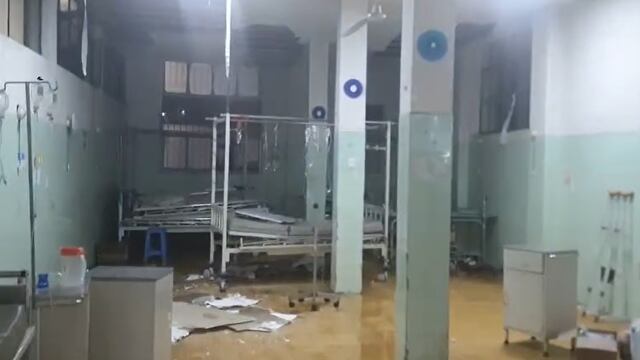 Lambayeque: Hospital y colegios son afectados por las lluvias