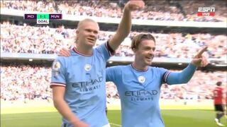 Manchester City vs. Manchester United: Haaland hace un hat-trick para el 5-1 en Premier League [VIDEO]