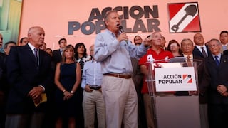 Alfredo Barnechea presentó al equipo de plan de gobierno de Acción Popular
