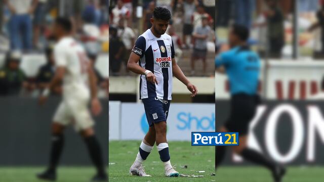 Carlos Zambrano y sus polémicos gestos en el primer Clásico del fútbol peruano (FOTOS)