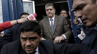 Fiscalía solicita impedimento de salida del país para el ex presidente Alan García