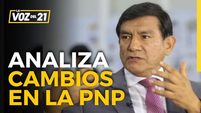 Carlos Morán analiza cambios en la PNP: “Debería priorizarse en rendimiento operativo”