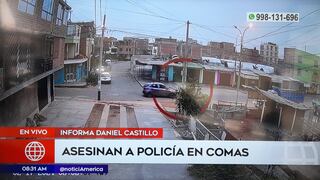 ¡Ni los policías se salvan! Sicarios asesinan a efectivo en puerta de su casa (VIDEO)