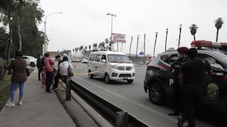 Surco: Sicarios asesinan a balazos a colombiano dentro de una minivan delante de sus familiares
