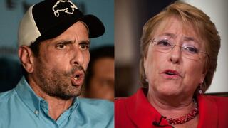 Capriles pide a Bachelet no dejarse "seducir" por el Gobierno de Maduro