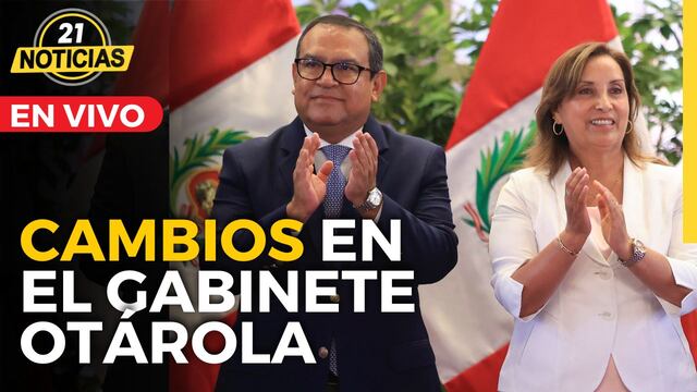 Dina Boluarte cambia ministros en el gabinete de Alberto Otárola