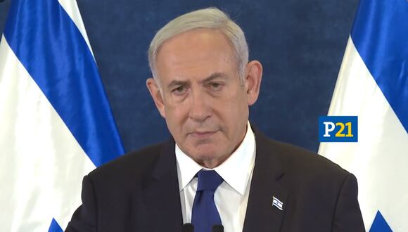Benjamín Netanyahu, el primer ministro de Israel. (Foto: Twitter/@IsraeliPM)