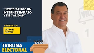 Jorge Nieto candidato al Congreso por Victoria Nacional