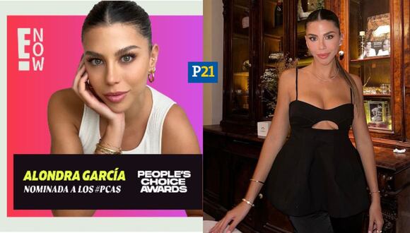 Alondra García Miró fue nominada a influencer latino del año en los People's Choice Awards 2024 (Foto: Instagram)