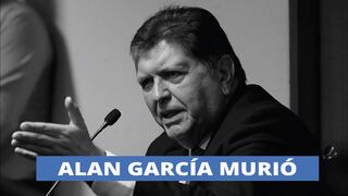 Alan García murió