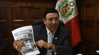 Congresista Alejandro Soto ha presentado 14 querellas contra periodistas