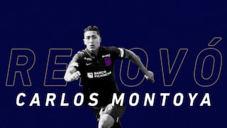 Alianza Lima anunció que Carlos Montoya continuará en el equipo: “¡Con todo!”