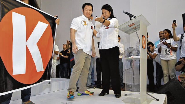 Kenji Fujimori pide el voto para Keiko